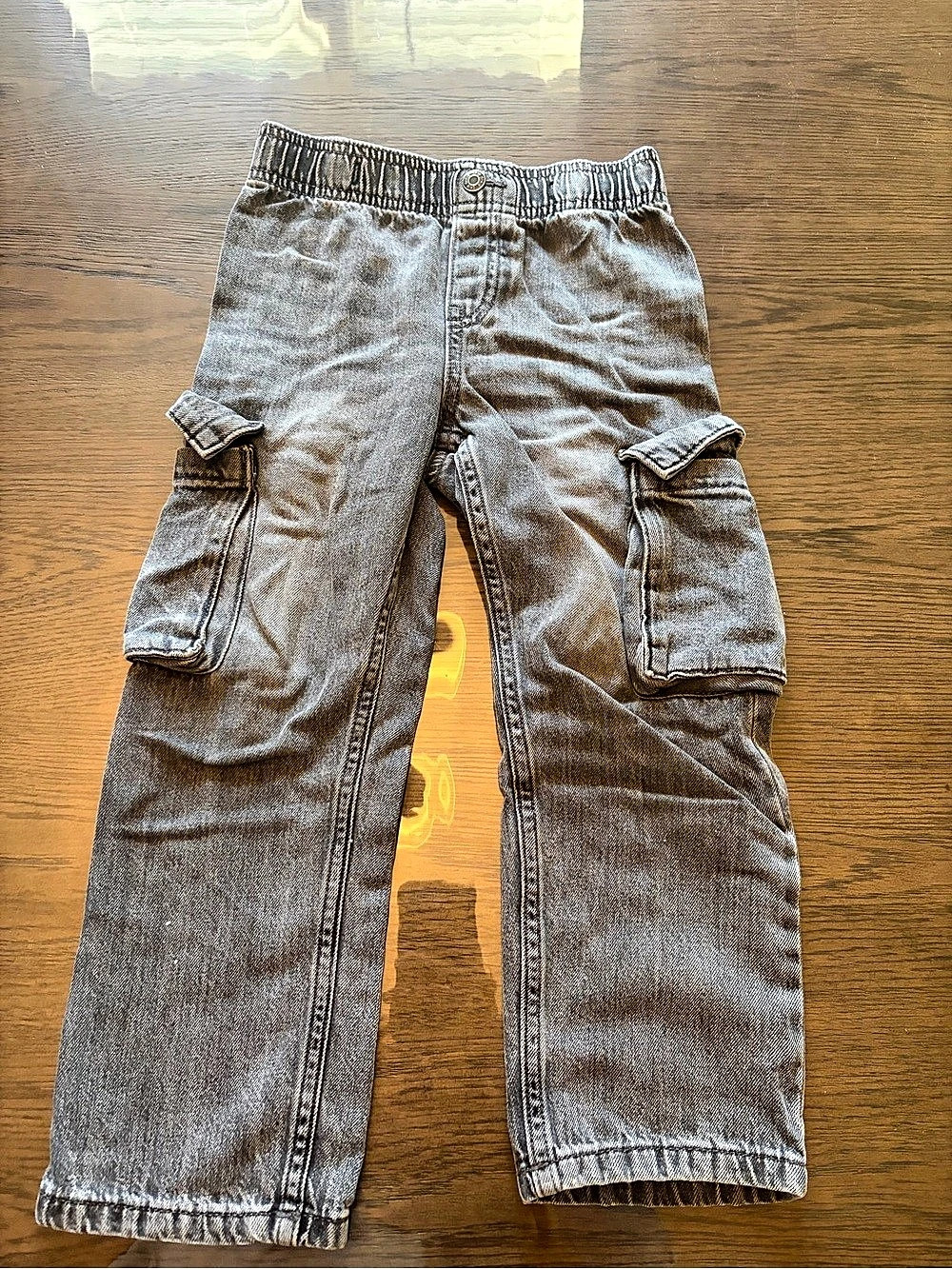 OKIE DOKIE Cargo Pants Gray Size 5T